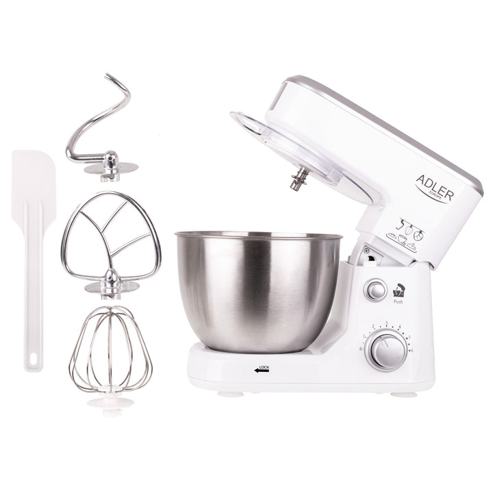 Planetär matberedare 1000W Adler AD 4216 - 6 hastigheter