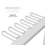 Maclean kompakt paraplyställ, 332x340x610mm, MC-472
