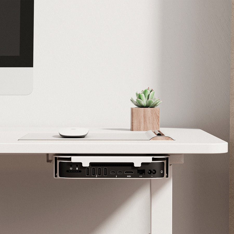 Maclean MAC Mini-hållare, VESA 75X75/100X100, för MAC Mini efter 2014, MC-473