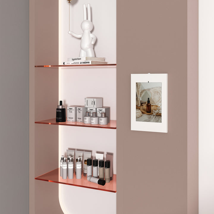 Maclean Reklamfäste för surfplatta, väggfäste med lås, 9,7"-11", iPad/iPad Air/iPad Pro, Samsung Galaxy Tab A/Tab A7/Tab S6 Lite, MC-474W