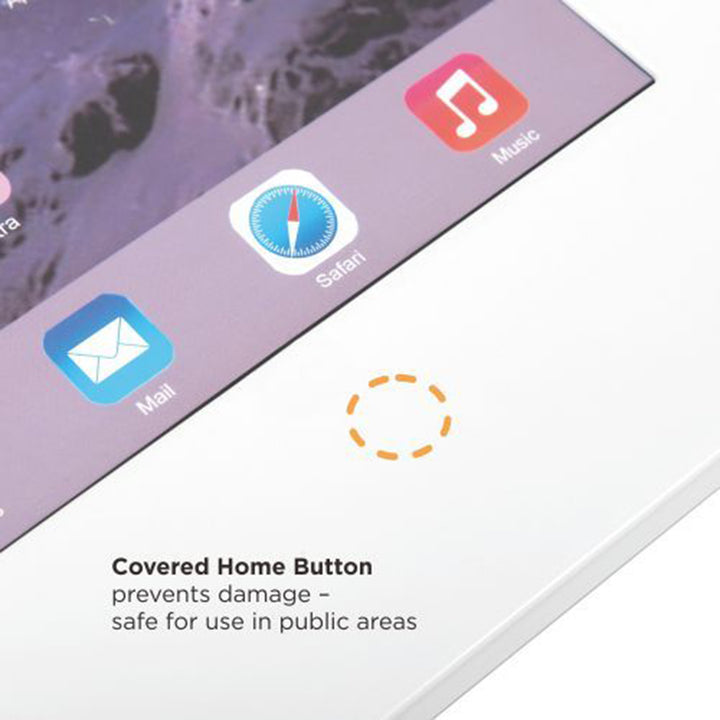 Maclean Reklamfäste för surfplatta, väggfäste med lås, 9,7"-11", iPad/iPad Air/iPad Pro, Samsung Galaxy Tab A/Tab A7/Tab S6 Lite, MC-474W