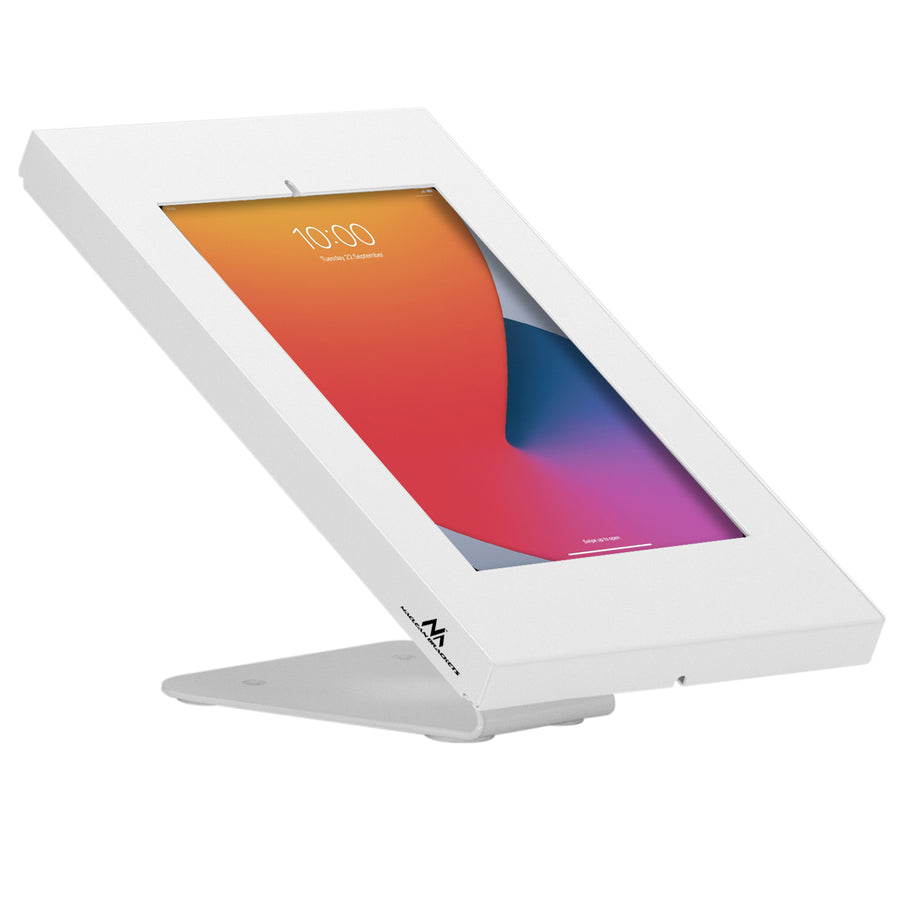 Maclean Advertising Tablet Holder, vägg-/kontorsfäste med lås, 9,7"-11", iPad/iPad Air/iPad Pro, Samsung Galaxy Tab A/Tab A7/Tab S6 Lite, MC-475W