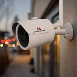 Maclean MCTV-516 IP / IPC Övervakningskamera 5MPx Inomhus- Och Utomhusbruk Infraröda LED-Lampor För Mörkerseende IP67 Skolklassrum Säkerhetskamera