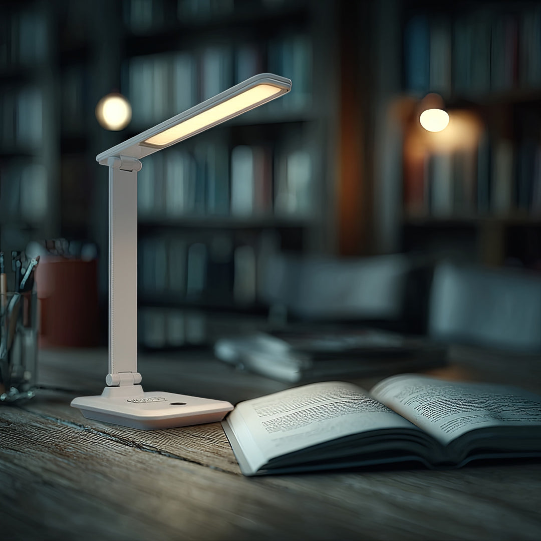 Maclean MCE616 W Dimbar LED Skrivbordslampa 9W Med Induktion Qi-Laddare