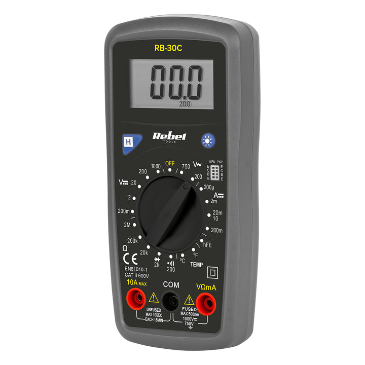 Rebel RB-30C – en precis digital universalmätare