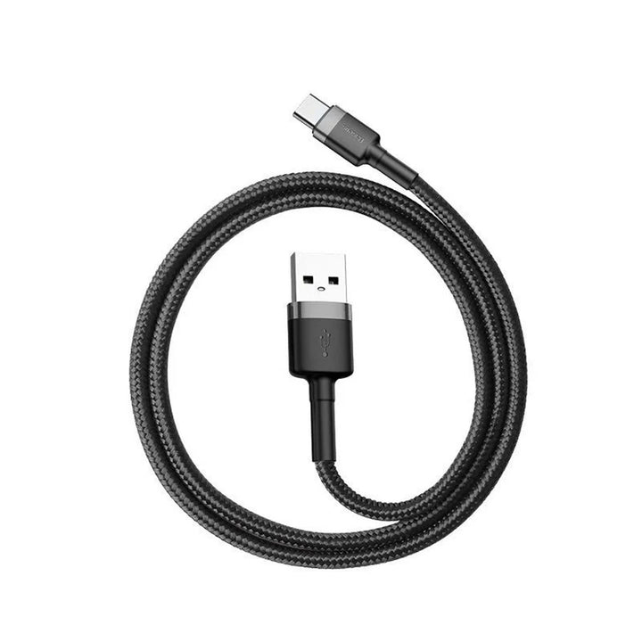 USB - USB-C-kabel 3m Baseus Cafule CATKLF-UG1 Quick Charge 2A-kabel för snabbladdning
