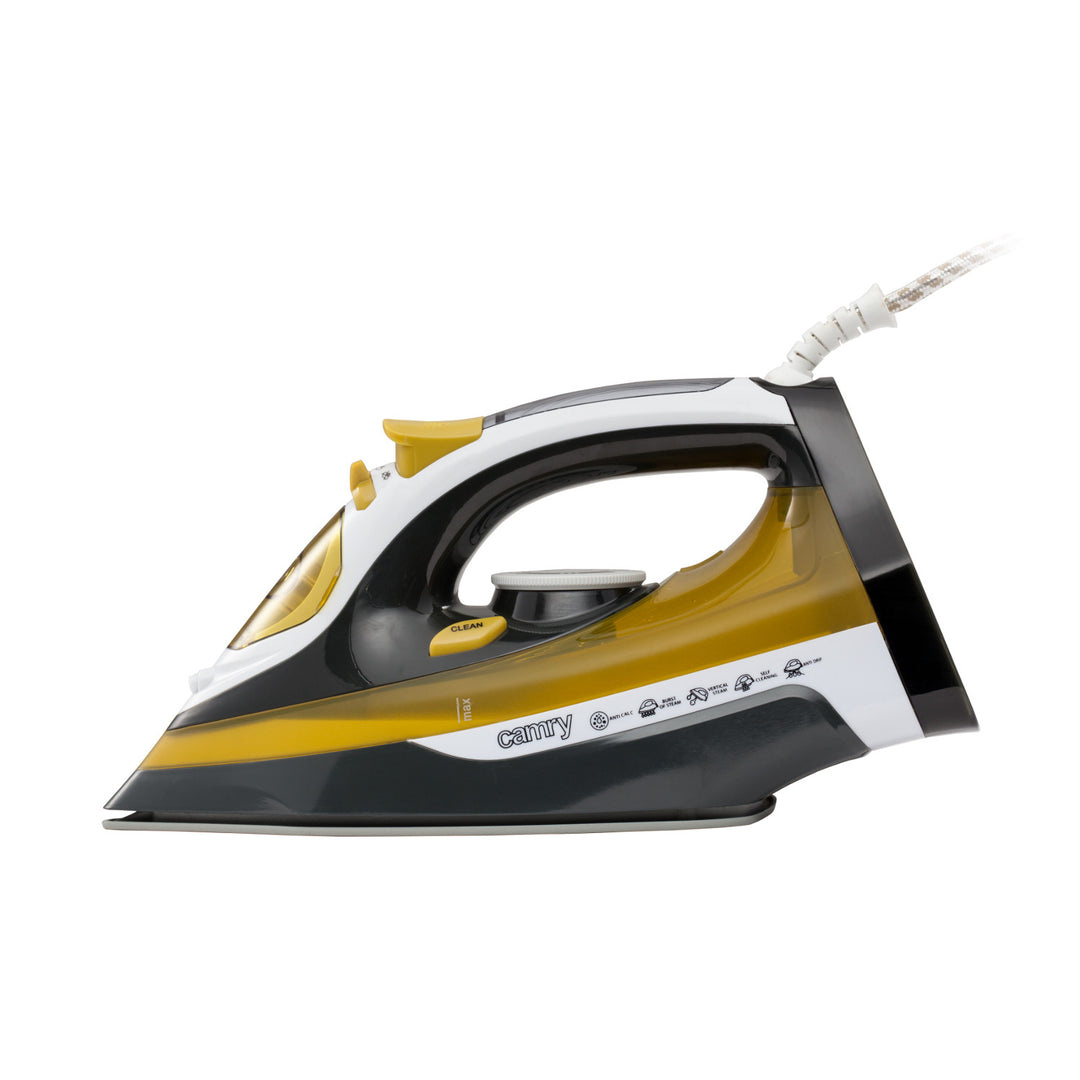 Camry CR 5029 3000W strykjärn - keramisk sula, automatisk rengöringsfunktion