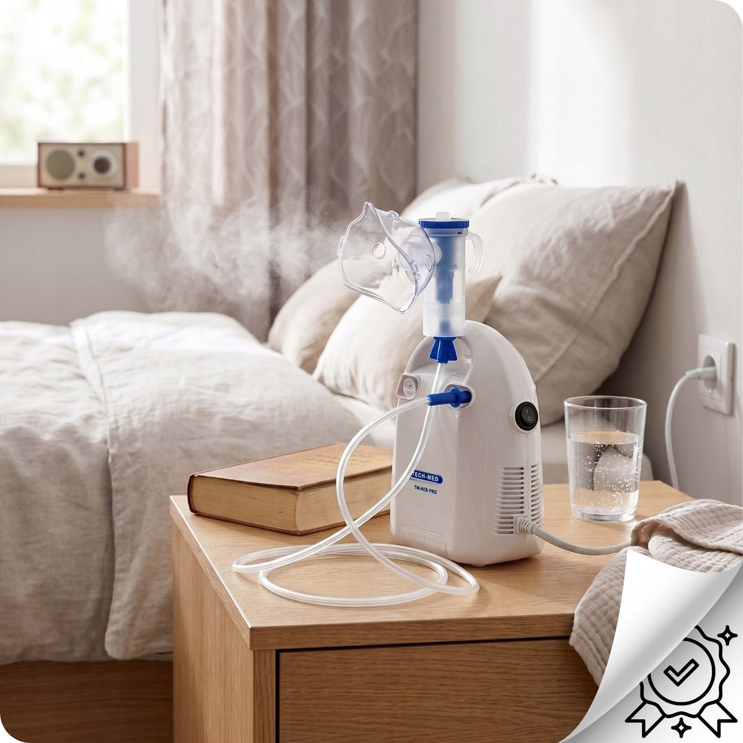 TM-NEB PRO kompressordriven nebulisator med tillbehörssats