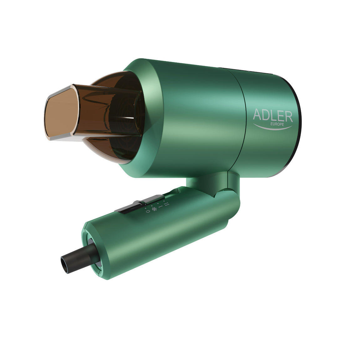 Liten torktumlare 1200W Adler AD 2265 med vikbart handtag