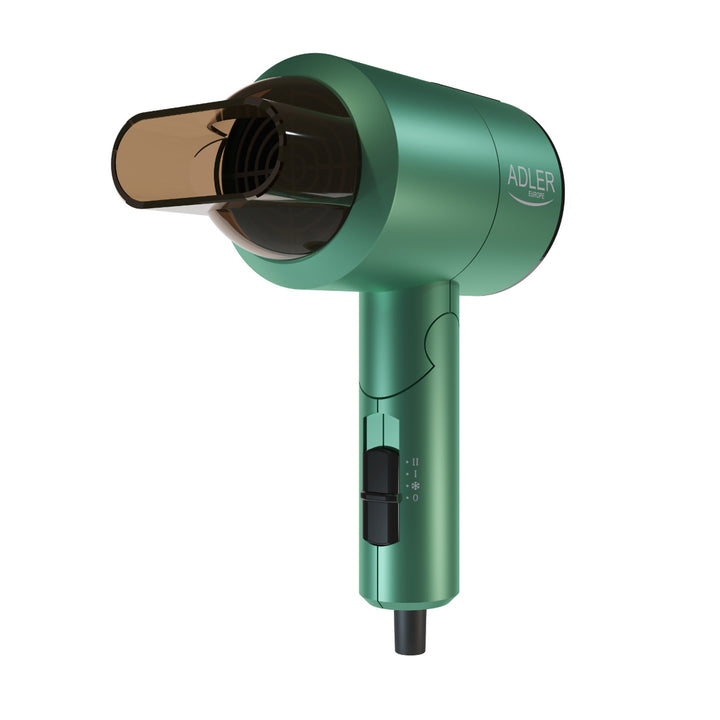 Liten torktumlare 1200W Adler AD 2265 med vikbart handtag