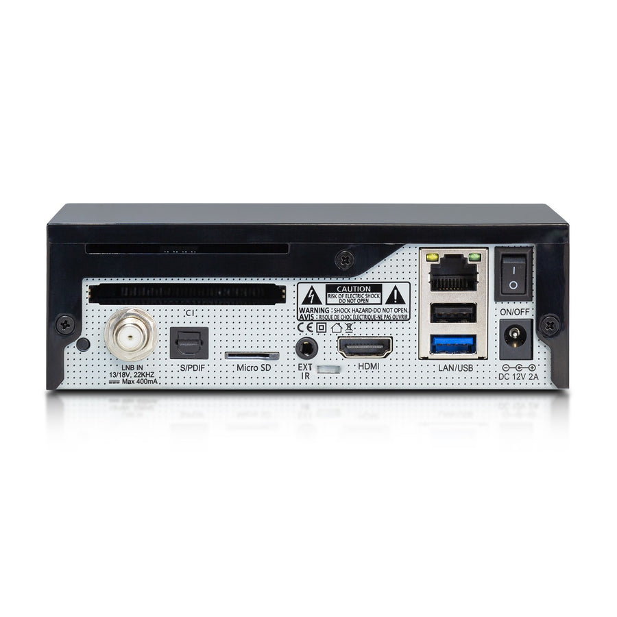 PULSe 4K-Minimottagare (Version: 1x DVB-S2X-Tuner)