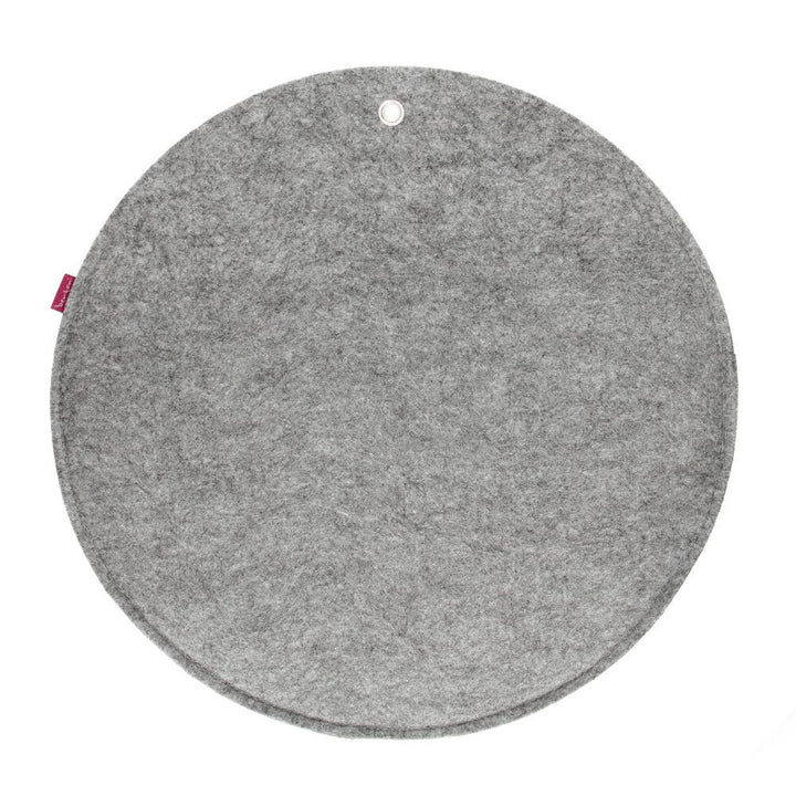 Bertoni väggorganisatör i filt Circle XL diameter 45 cm - grå, 4 fickor