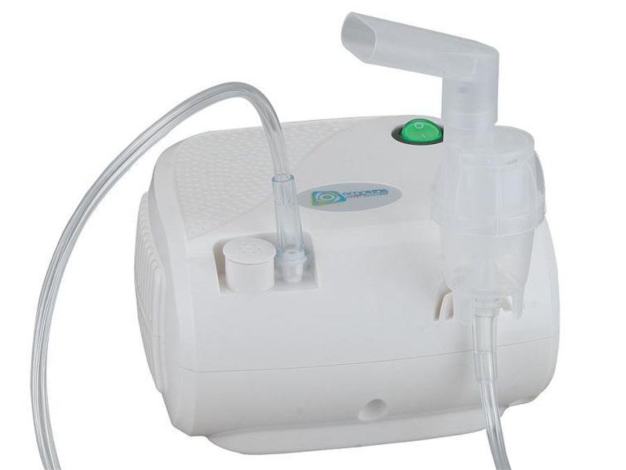 Omnibus kompressorinhalator BR-CN116 vit + slang + väska