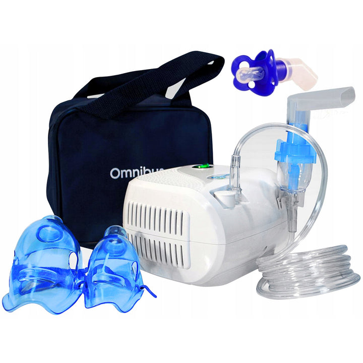 Inhalator Omnibus kompressorinhalator BR-CN116 Vit med napp