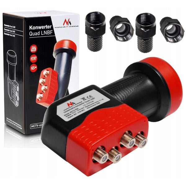 Converter Sat Quad 4K Cyfrowy Polsat Canal+ Orange