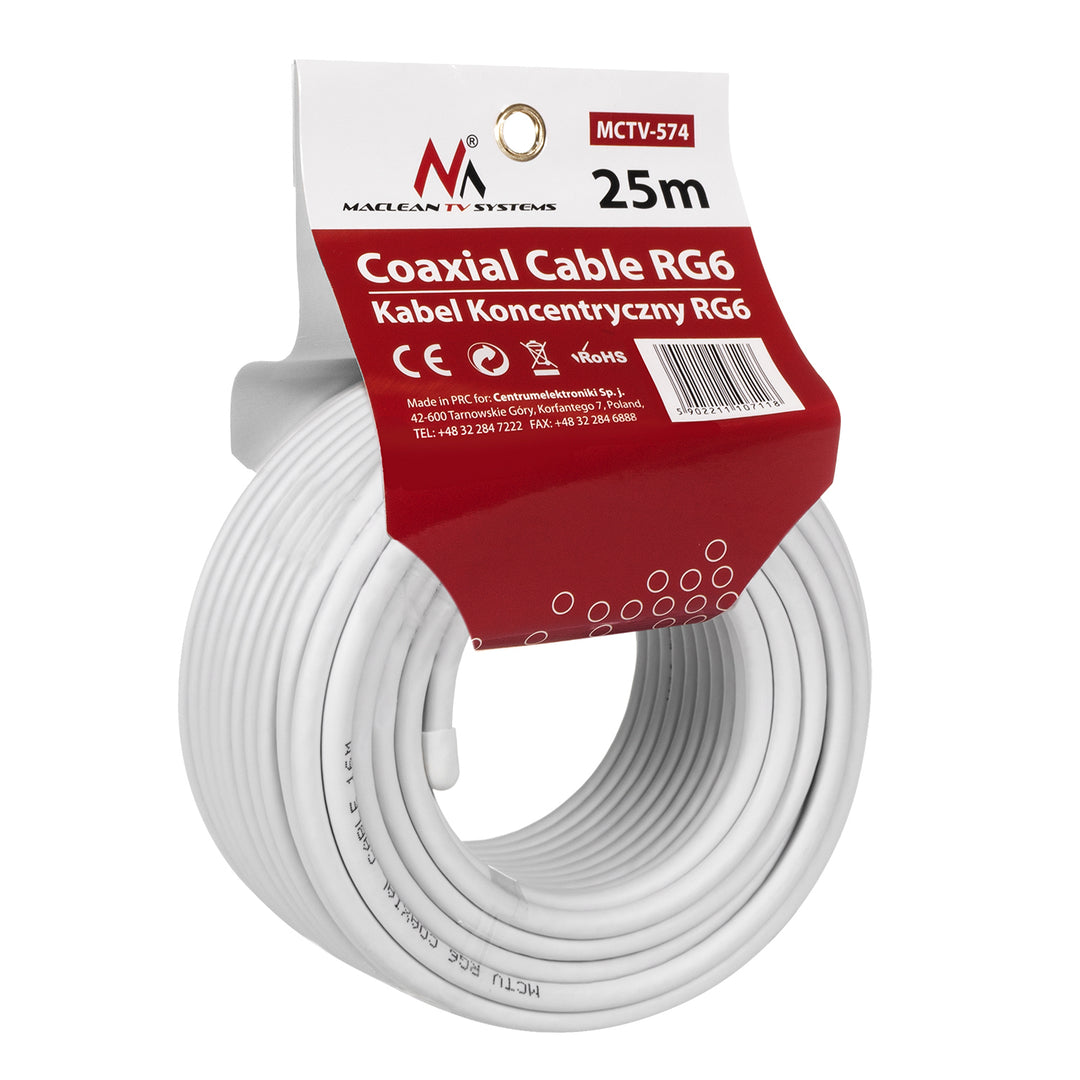 Satellit-tv twin SAT Maclean 4K 8K + kabel HDMI