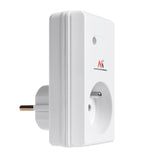 Trådlöst uttag MCE153 3 st. 3600W + 2 fjärrkontroller + batterier till fjärrkontrollerna