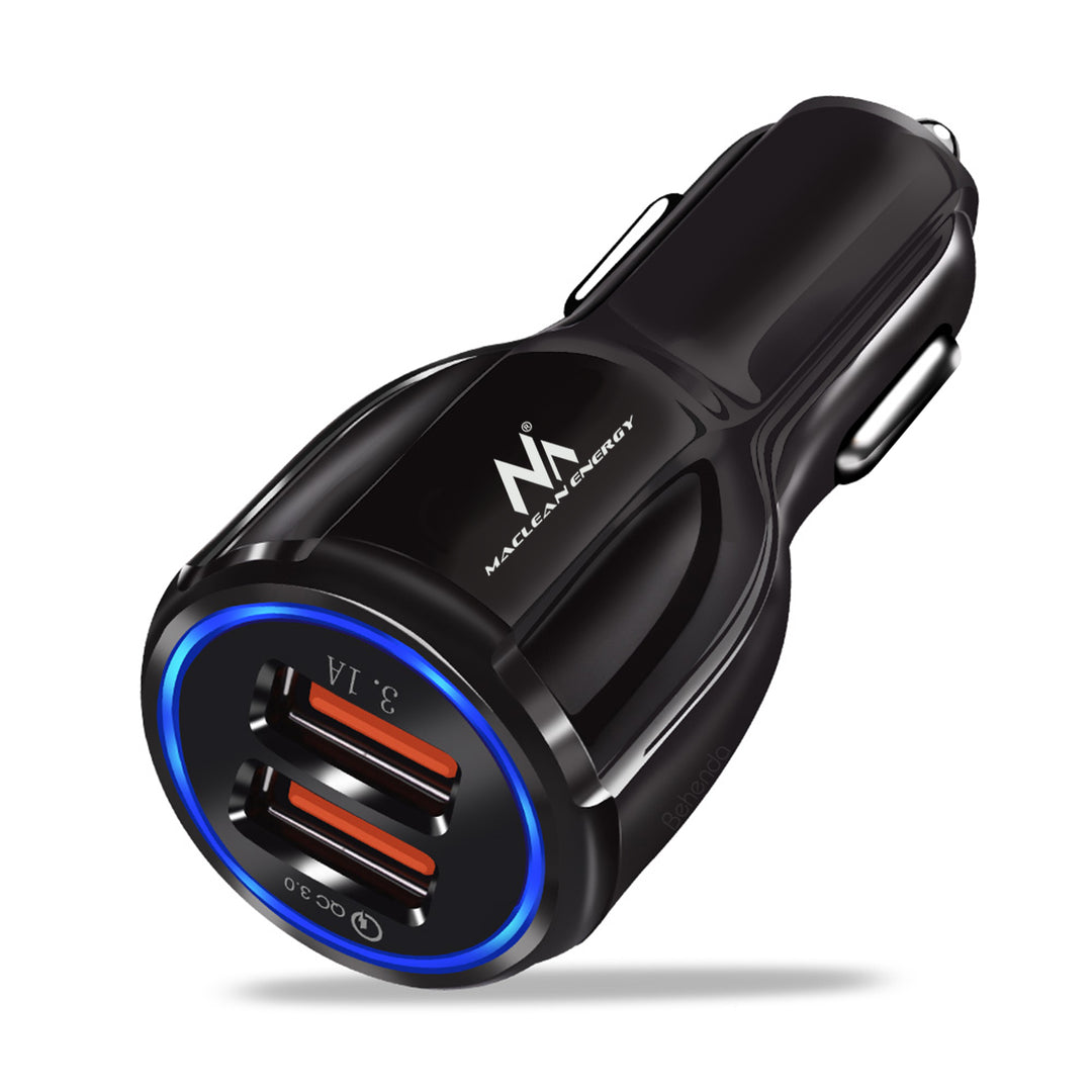 Maclean Energy 6100 mA USB-bilsladdare + kabel
