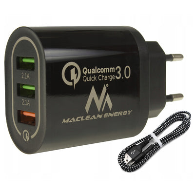 Laddare 7031070315 USB universal 7200 mA 5 V + kabel