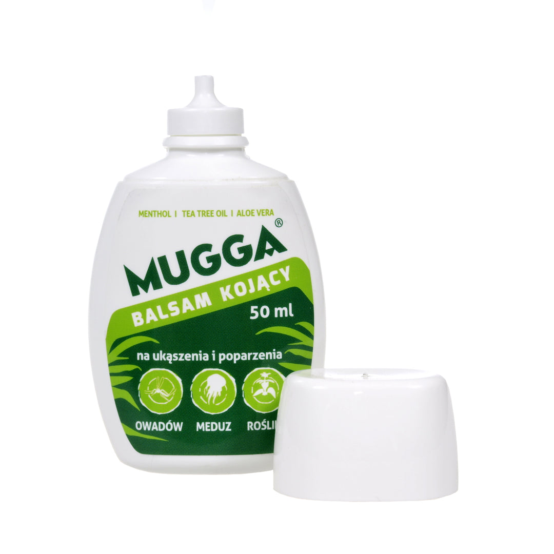 Mugga Strong 50% Deet mot myggor och fästingar + Mugga Balm