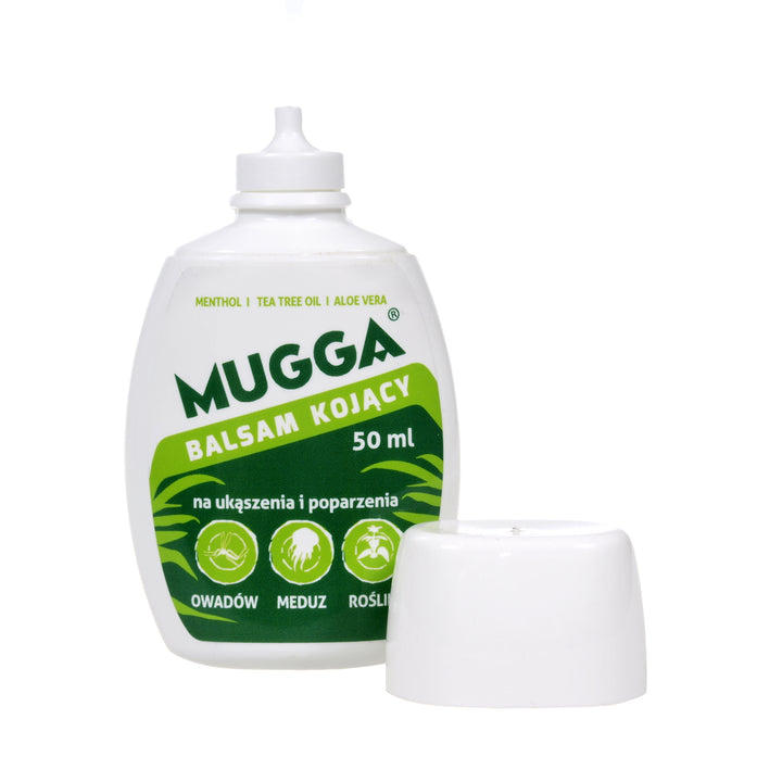 Mugga Strong 50% Deet mot myggor och fästingar + Mugga Balm