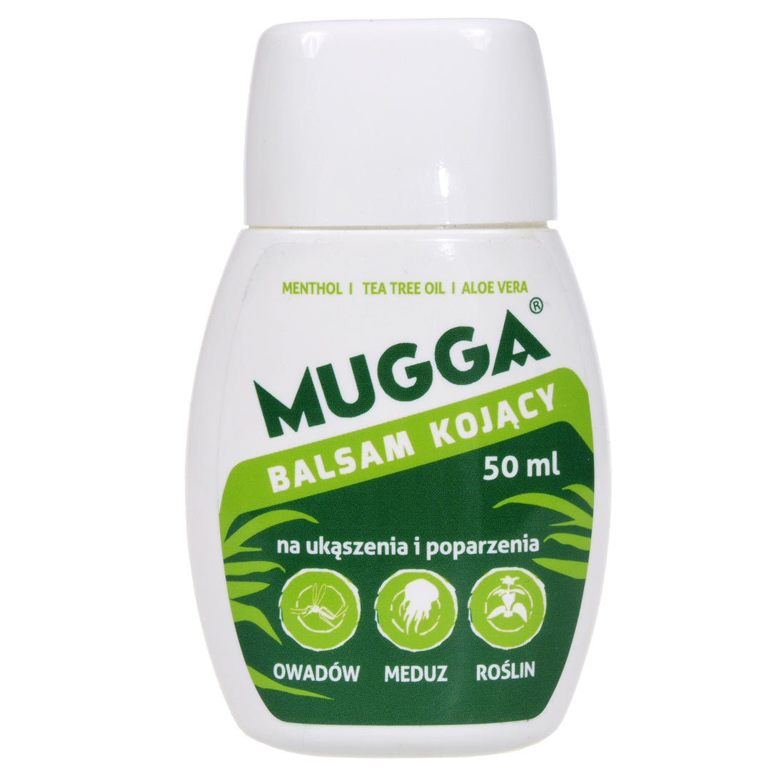 Mugga Strong 50% Deet mot myggor och fästingar + Mugga Balm