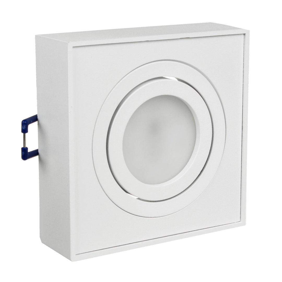 Infälld armatur MCE464 W 7W + Led GU10