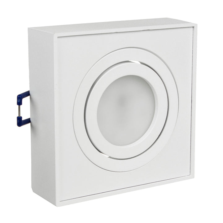 Infälld armatur MCE464 W 7W + Led GU10