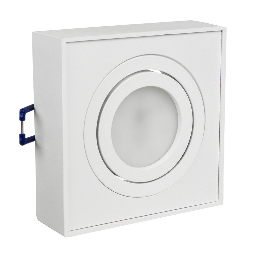 Infälld armatur MCE464 W 7W + Led GU10