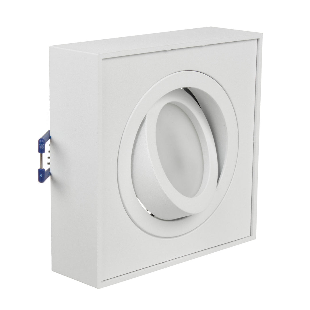Infälld armatur MCE464 W 7W + Led GU10
