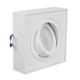 Infälld armatur MCE464 W 7W + Led GU10