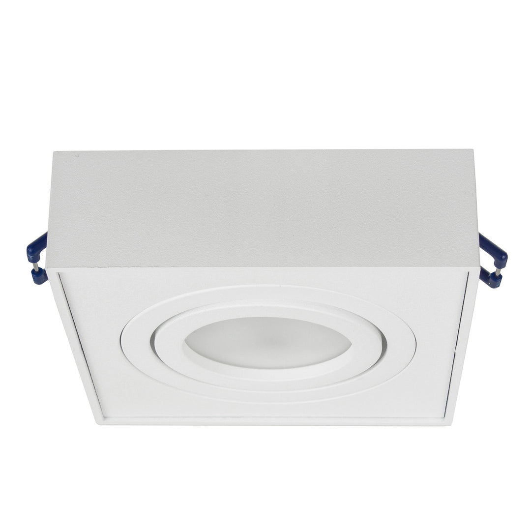 Infälld armatur MCE464 W 7W + Led GU10