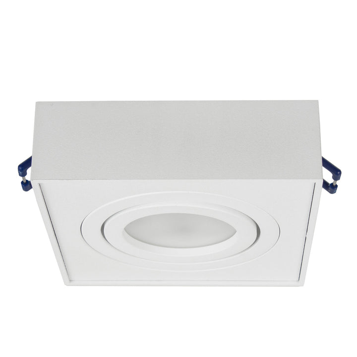 Infälld armatur MCE464 W 7W + Led GU10