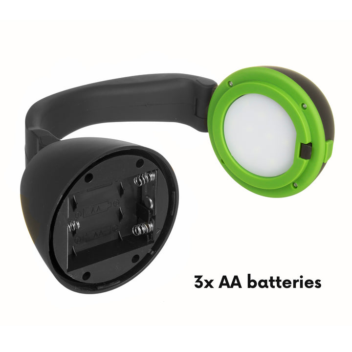 Multifunktionslampa Maclean MCE294 200 lm + 3× AA Varta-batteri