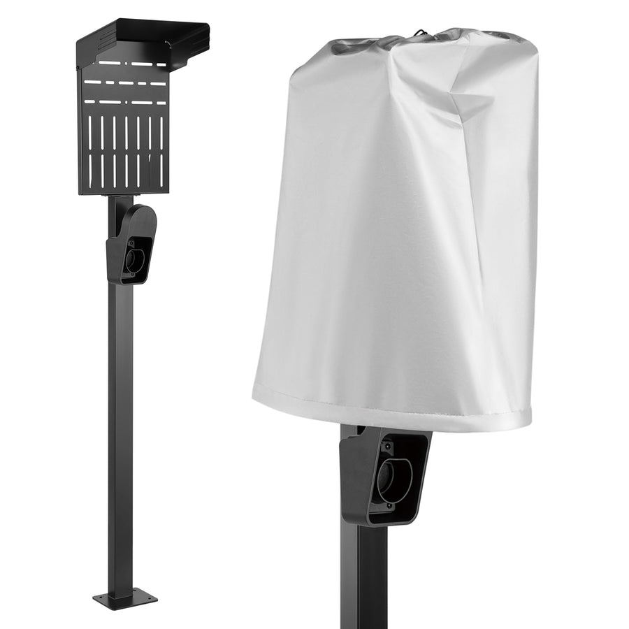 Externt stativ för EV- och PHEV-laddare Maclean, stål, max 15 kg, MCE456