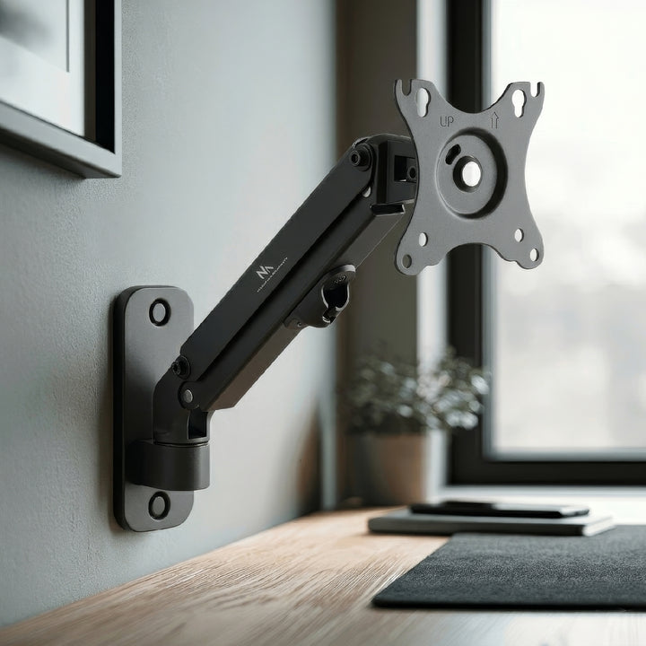 Maclean Monitor Wall Mount, 17-27'', max 7 kg, MC-458