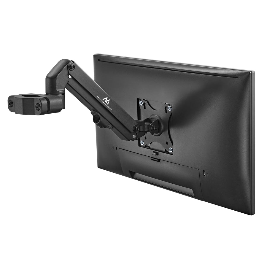 Monitorfäste för rör/stolpe 28-60 mm Maclean, 17-27'', max 7 kg, fjädermekanism, MC-459