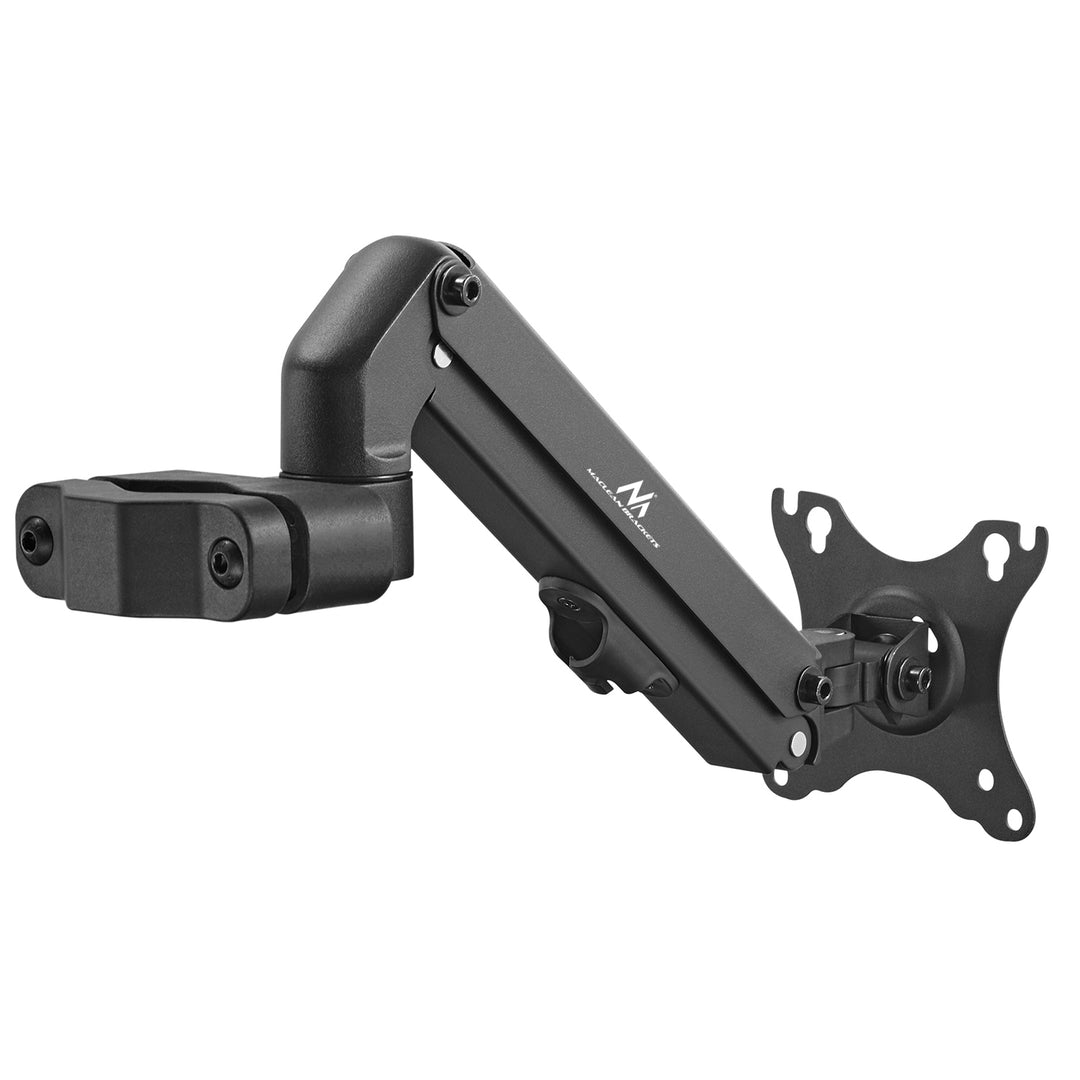 Monitorfäste för rör/stolpe 28-60 mm Maclean, 17-27'', max 7 kg, fjädermekanism, MC-459