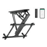 Maclean elektriskt takfäste för TV, TUYA-stöd, max VESA 600x400, för sluttande väggar, fjärrkontroll, 32"-70", 35kg, MC-880T