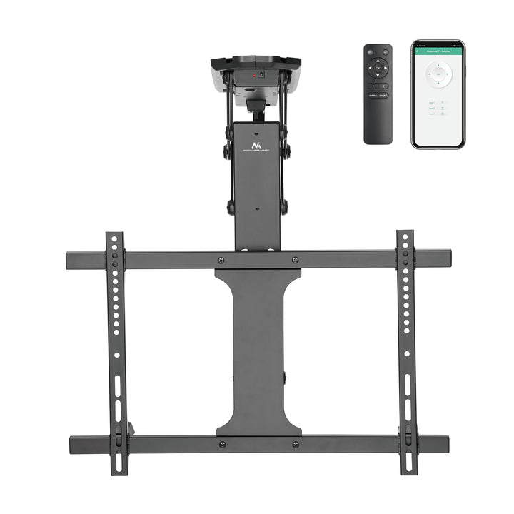 Maclean elektriskt takfäste för TV, TUYA-stöd, max VESA 600x400, för sluttande väggar, fjärrkontroll, 32"-70", 35kg, MC-880T