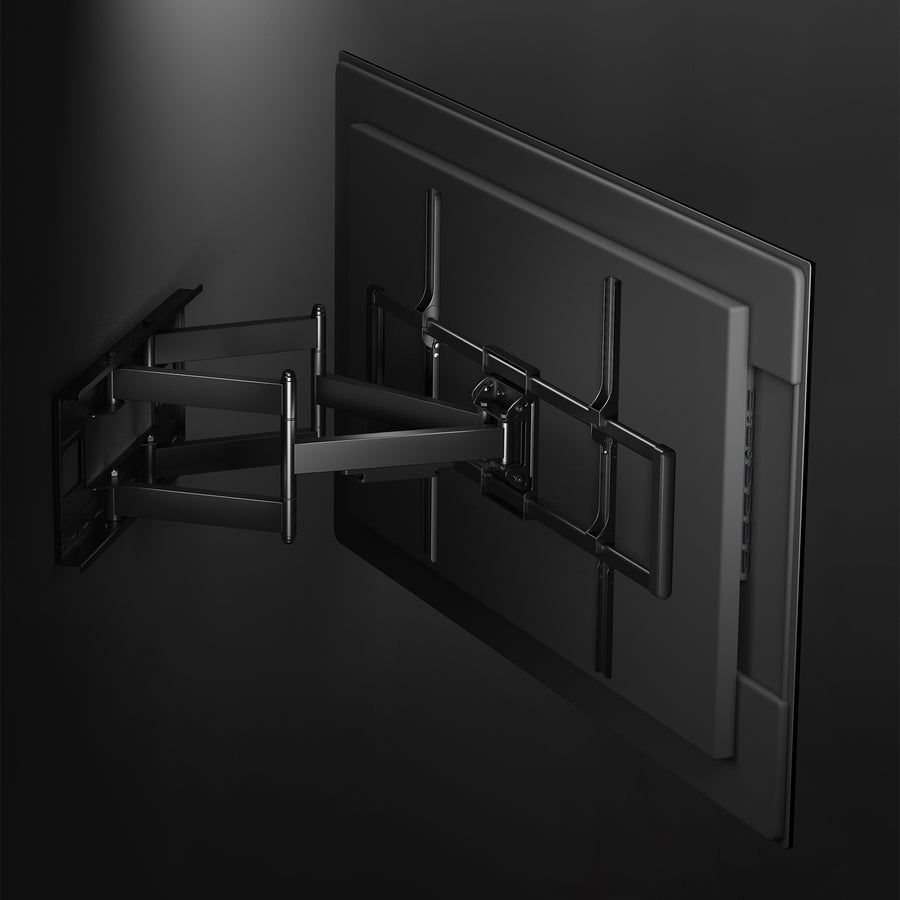 Ekonomiskt TV-fäste Maclean, max VESA900x600, 60-120", 120kg, svart, MC-482