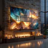 Ekonomiskt TV-fäste Maclean, max VESA900x600, 60-120", 120kg, svart, MC-482
