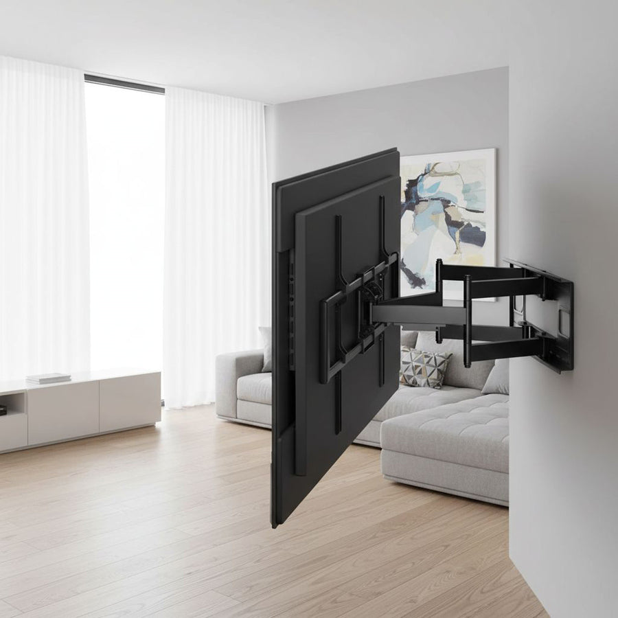 Ekonomiskt TV-fäste Maclean, max VESA900x600, 60-120", 120kg, svart, MC-482