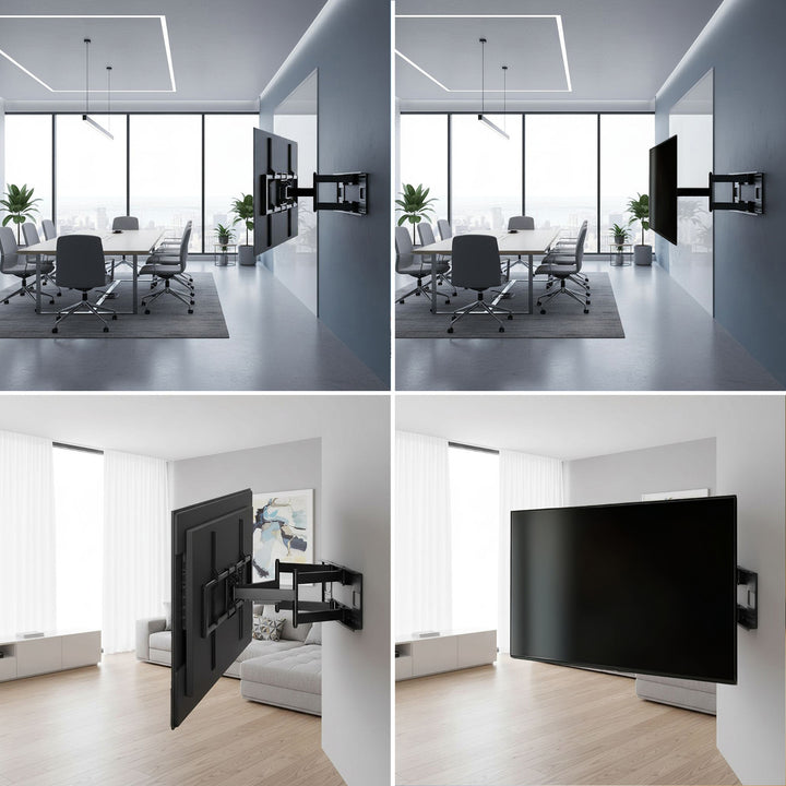 Ekonomiskt TV-fäste Maclean, max VESA900x600, 60-120", 120kg, svart, MC-482