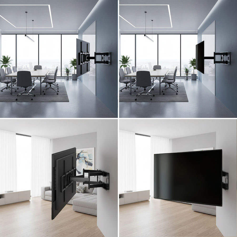 Ekonomiskt TV-fäste Maclean, max VESA900x600, 60-120", 120kg, svart, MC-482