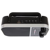 Bärbar analog radio AM/FM RA6 batteri- och nätdriven Blow