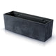 Prosperplast URBI CASE BETON EFFECT blomkruka - antracit