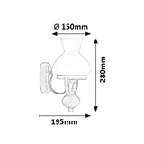 RABALUX PETRONEL 7077 vägglampa för vardagsrum matsal sovrum