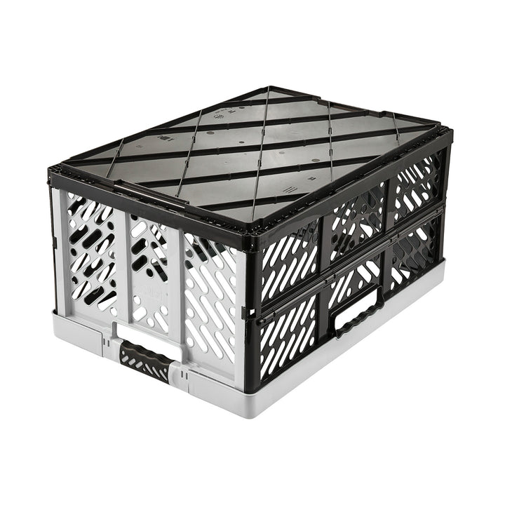 Plastkorg ljus silver Keeeper upp till 50 kg