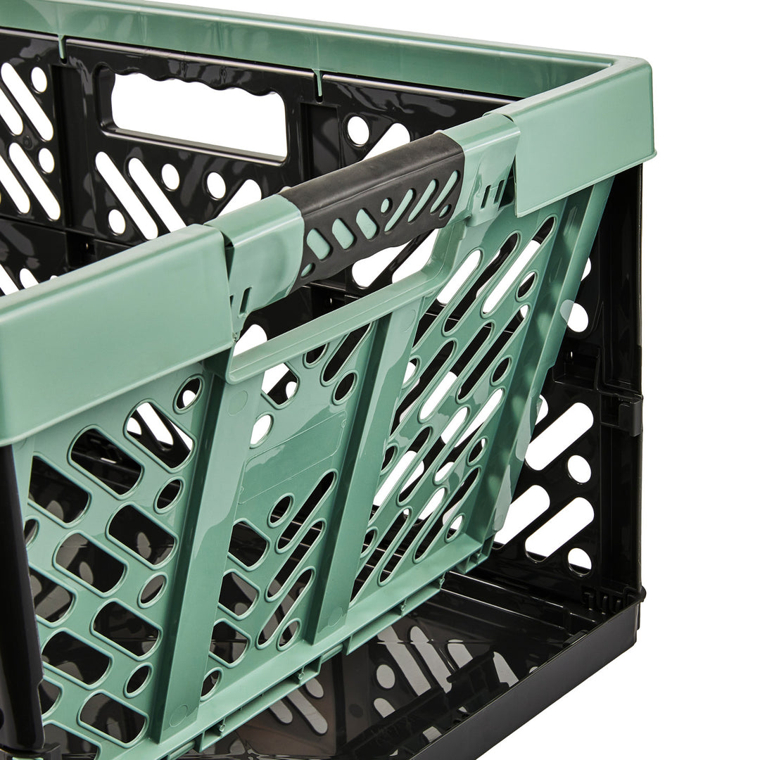 Multi-purpose plast fällbar korg grön Keeeper